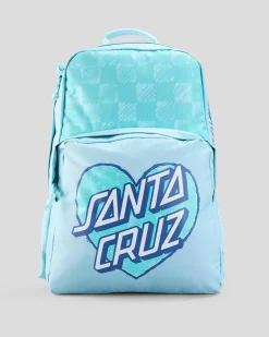 Outlet Checker Heart Dot Backpack Women Bags