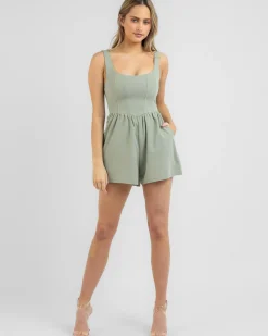 Best Chelsie Playsuit Women Playsuits & Jumpsuits
