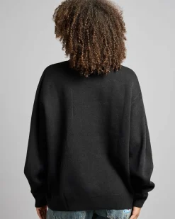 Online Cherub Box Fit Crew Knit Sweater Women Knitwear|Jumpers & Hoodies