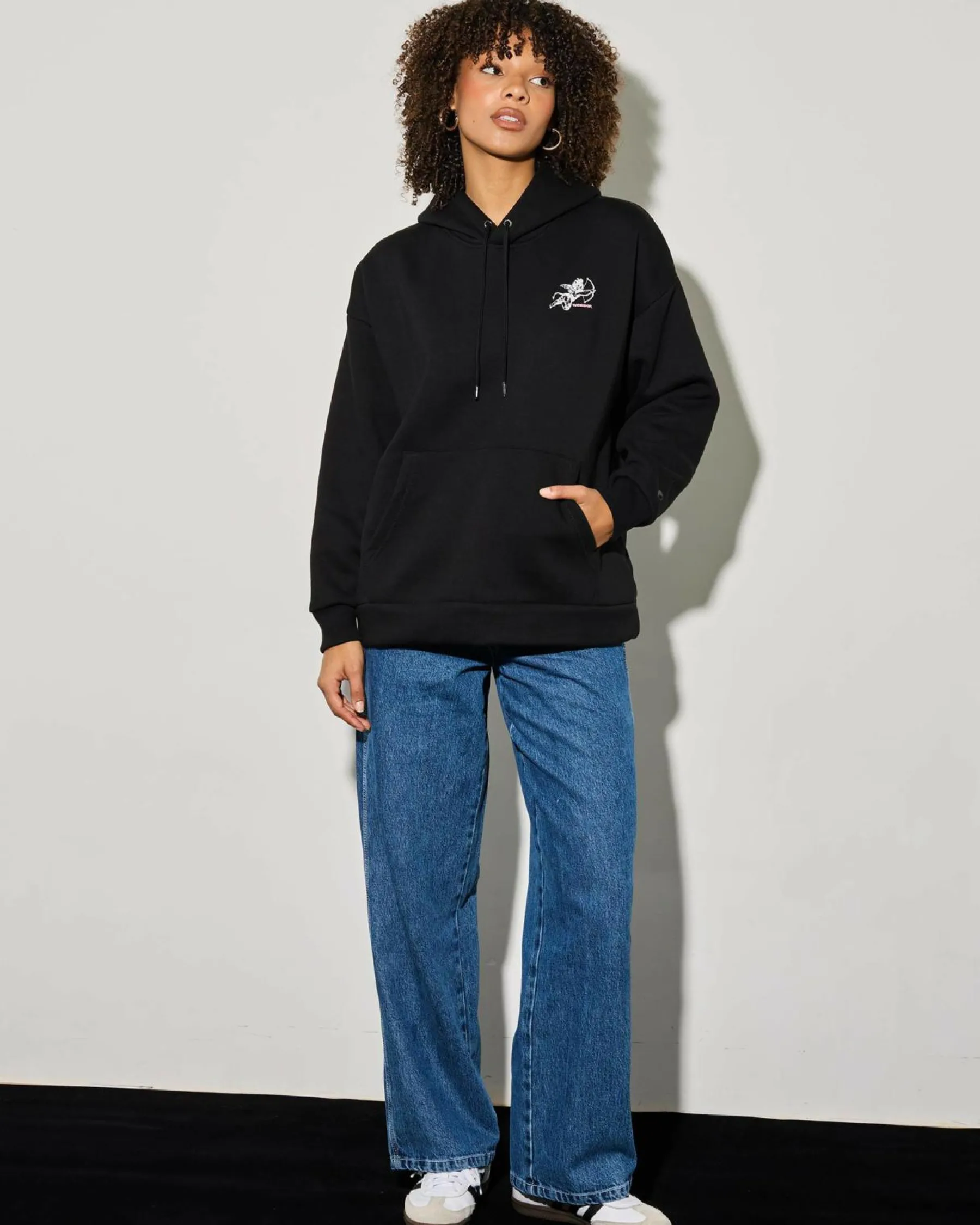 Discount Cherub Box Fit Hoodie Women Jumpers & Hoodies