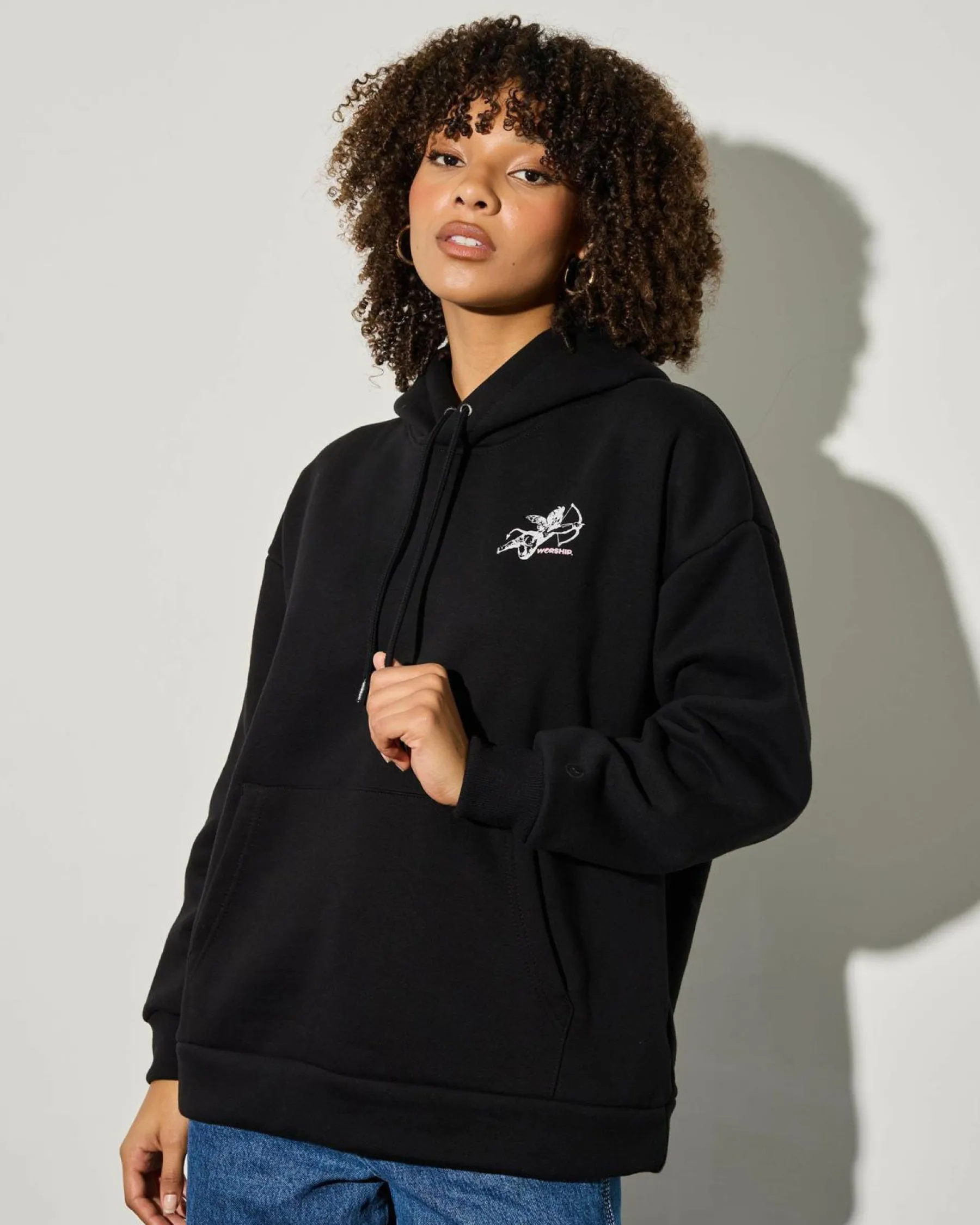Discount Cherub Box Fit Hoodie Women Jumpers & Hoodies