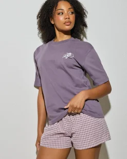 Tops*Worship Supplies Cherub Regular Fit T-Shirt Purple Reign