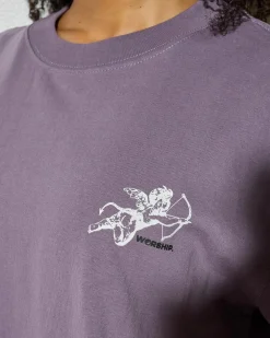 Tops*Worship Supplies Cherub Regular Fit T-Shirt Purple Reign