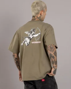 Tops & T-Shirts*Worship Supplies Cherub T-Shirt Kelp