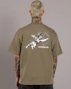 Tops & T-Shirts*Worship Supplies Cherub T-Shirt Kelp