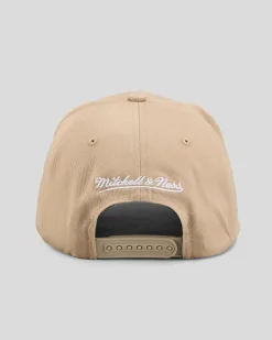 Headwear*Mitchell & Ness Chicago Bulls Pro Pinch Snapback Cap Oat