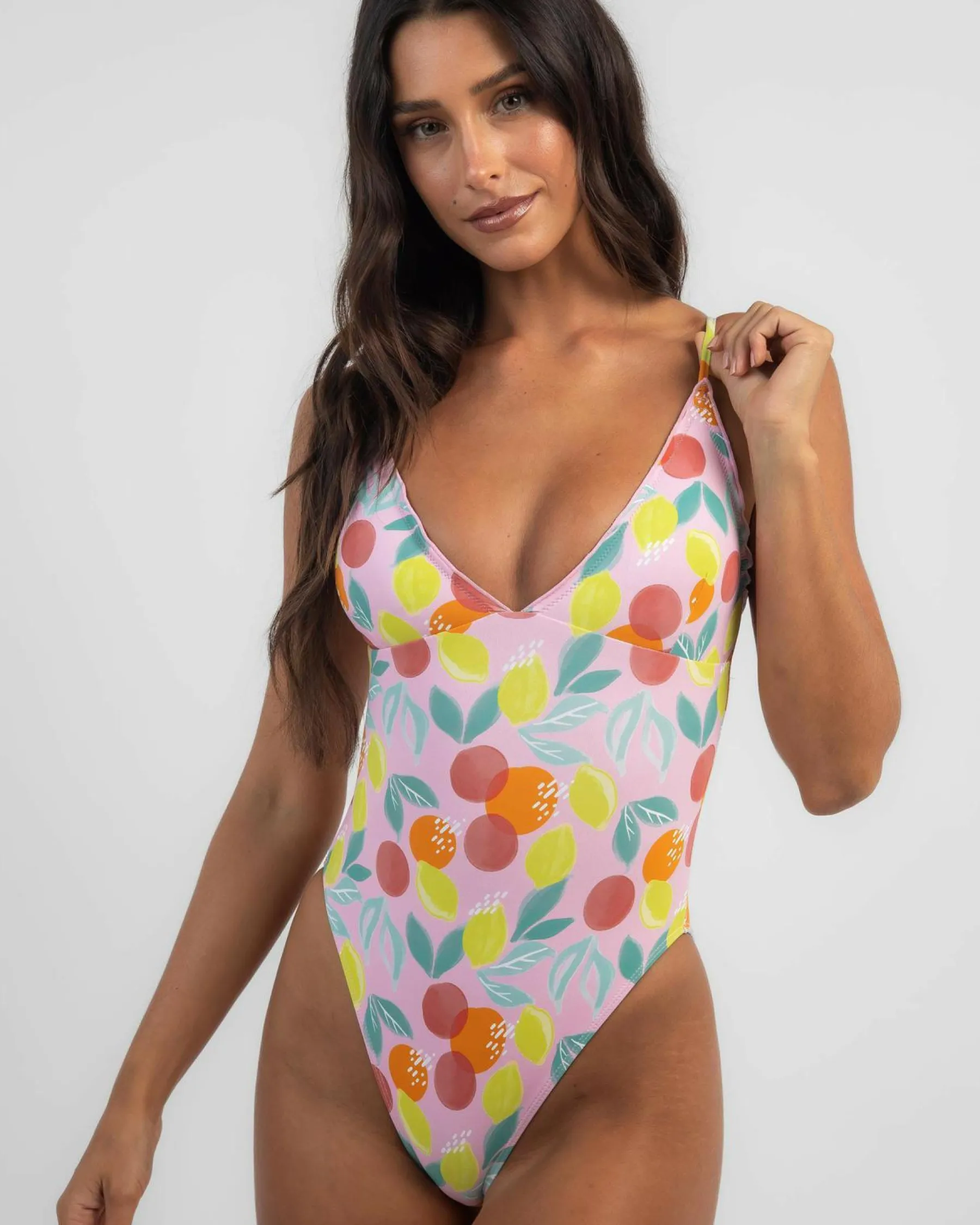 One Pieces*Topanga Chloe Frill One Piece Swimsuit Multi