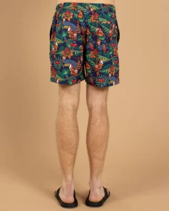 Shorts & Bottoms*Bush Chook Chooked Out Beach Shorts Navy