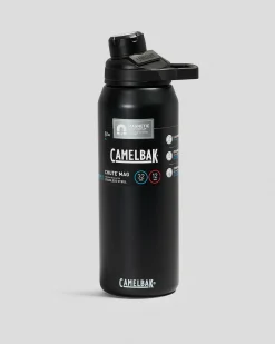 Bottles & Lunch Boxes|Bottles & Lunch Boxes*Camelbak Chute Mag 1L Stainless Steel Insulated Water Bottle Black