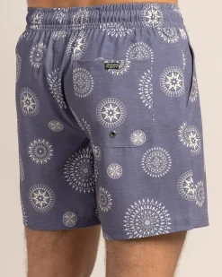 Board Shorts|Shorts & Bottoms*Jacks Circuit Elastic Waist Board Shorts Slate