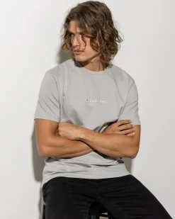 New CK Tonal Graphic T-Shirt Tops & T-Shirts