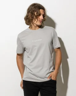 New CK Tonal Graphic T-Shirt Tops & T-Shirts