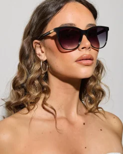 Sunglasses*Indie Eyewear Clara Sunglasses Black/smk