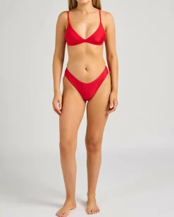 Bikinis*Rhythm Classic Bralette Bikini Top Cherry