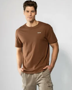 Tops & T-Shirts*Rhythm Classic Brand T-Shirt Chocolate