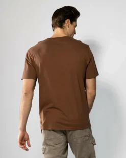 Tops & T-Shirts*Rhythm Classic Brand T-Shirt Chocolate