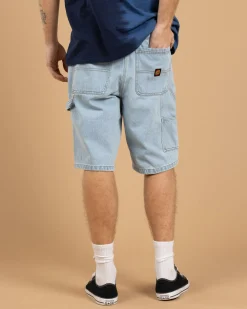 Denim|Shorts & Bottoms*Santa Cruz Classic Dot Denim Carpenter Shorts Light Indigo