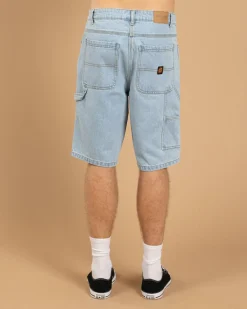 Denim|Shorts & Bottoms*Santa Cruz Classic Dot Denim Carpenter Shorts Light Indigo