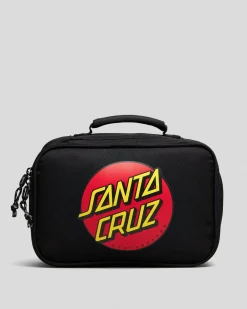 Bottles & Lunch Boxes|Bottles & Lunch Boxes*Santa Cruz Classic Dot Lunch Box Black