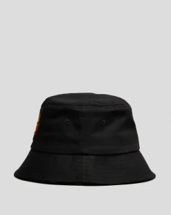 Headwear*Santa Cruz Classic Dot Patch Bucket Hat Black