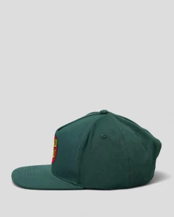 Headwear*Santa Cruz Classic Dot Patch Cap Dark Green