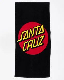Towels|Beach Accessories & Towels*Santa Cruz Classic Dot Towel Black