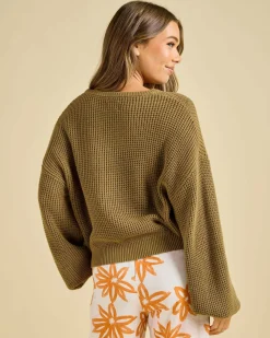 Knitwear|Jumpers & Hoodies*Rhythm Classic Knit Jumper Olive