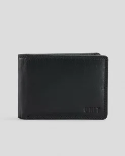 Wallets|Wallets*Unit Classic Leather Wallet Black