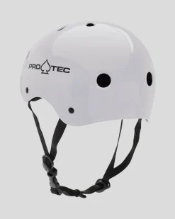 Skateboards & Scooters|Protective Gear*Pro Tec Classic Skate Helmet Gloss White