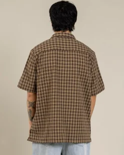 Best Classic Surf Check Short Sleeve Shirt Tops & T-Shirts