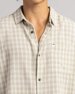Tops & T-Shirts*Rip Curl Classic Surf Check Short Sleeve Shirt Bone