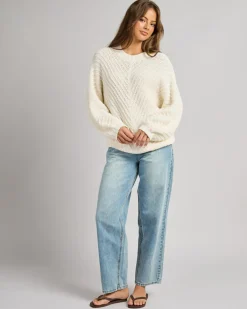 Sale Classic Surf Knit Crew Sweater Women Knitwear|Jumpers & Hoodies