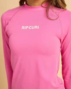 Online Classic Surf Long Sleeve Rash Vest Women Rash Vests