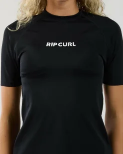 Best Classic Surf Short Sleeve UPF Rash Vest Women Rash Vests