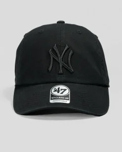 Headwear*Forty Seven Clean Up Yankees Cap Black