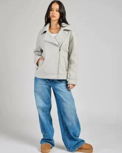 Jackets & Coats*Ava And Ever Cleo Boucle Jacket Light Grey