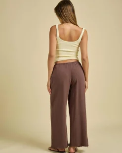 Best Cleo Dallis Pants Women Sets|Linen Blend