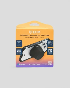 Tech|Tech*EFM Cloudbreak MagSafe Bluetooth Speaker Black