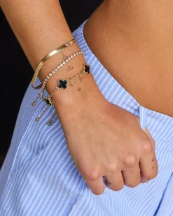 Jewelry|Jewelry*Karyn In LA Clover Bracelet Pack Gold