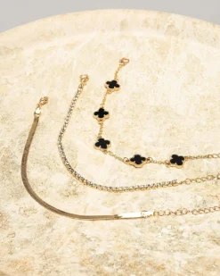 Jewelry|Jewelry*Karyn In LA Clover Bracelet Pack Gold