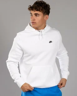 Hoodies & Sweatshirts*Nike Club Fleece Hoodie White/white/black