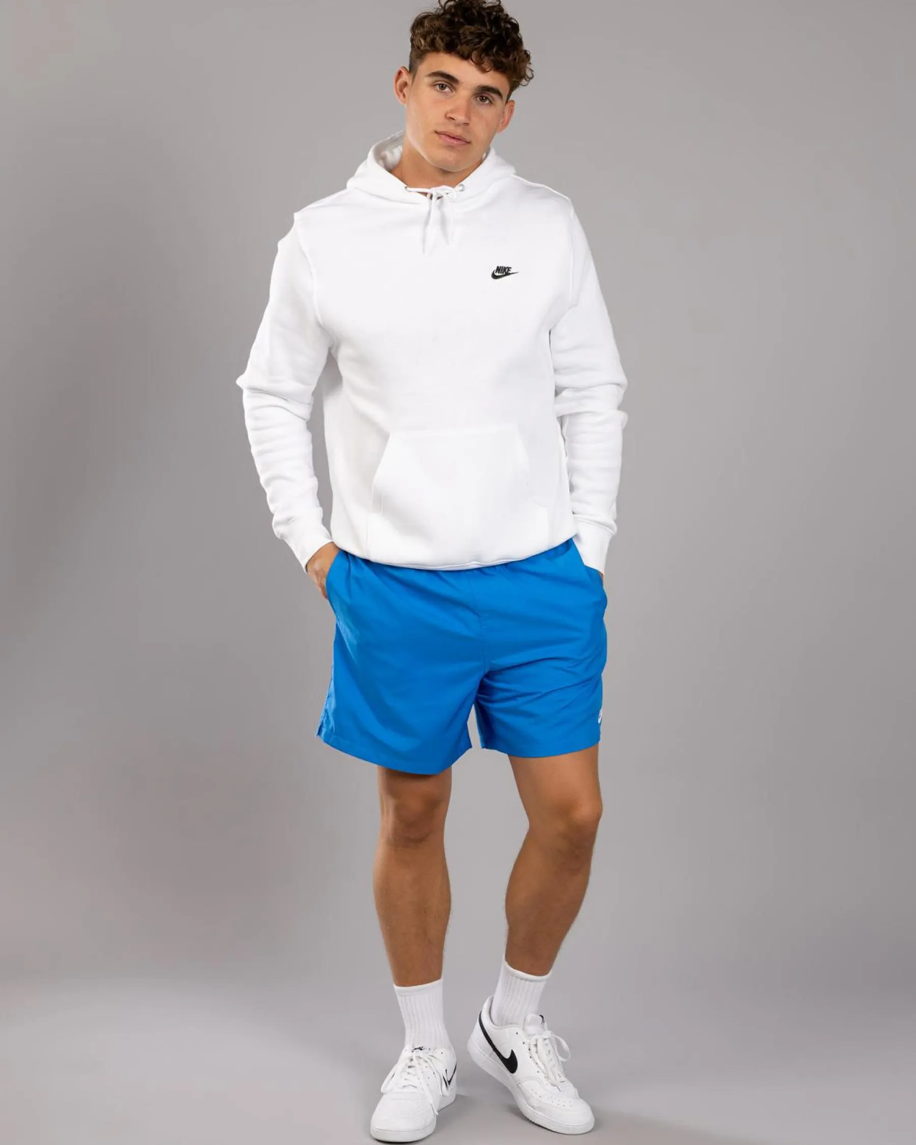Hoodies & Sweatshirts*Nike Club Fleece Hoodie White/white/black
