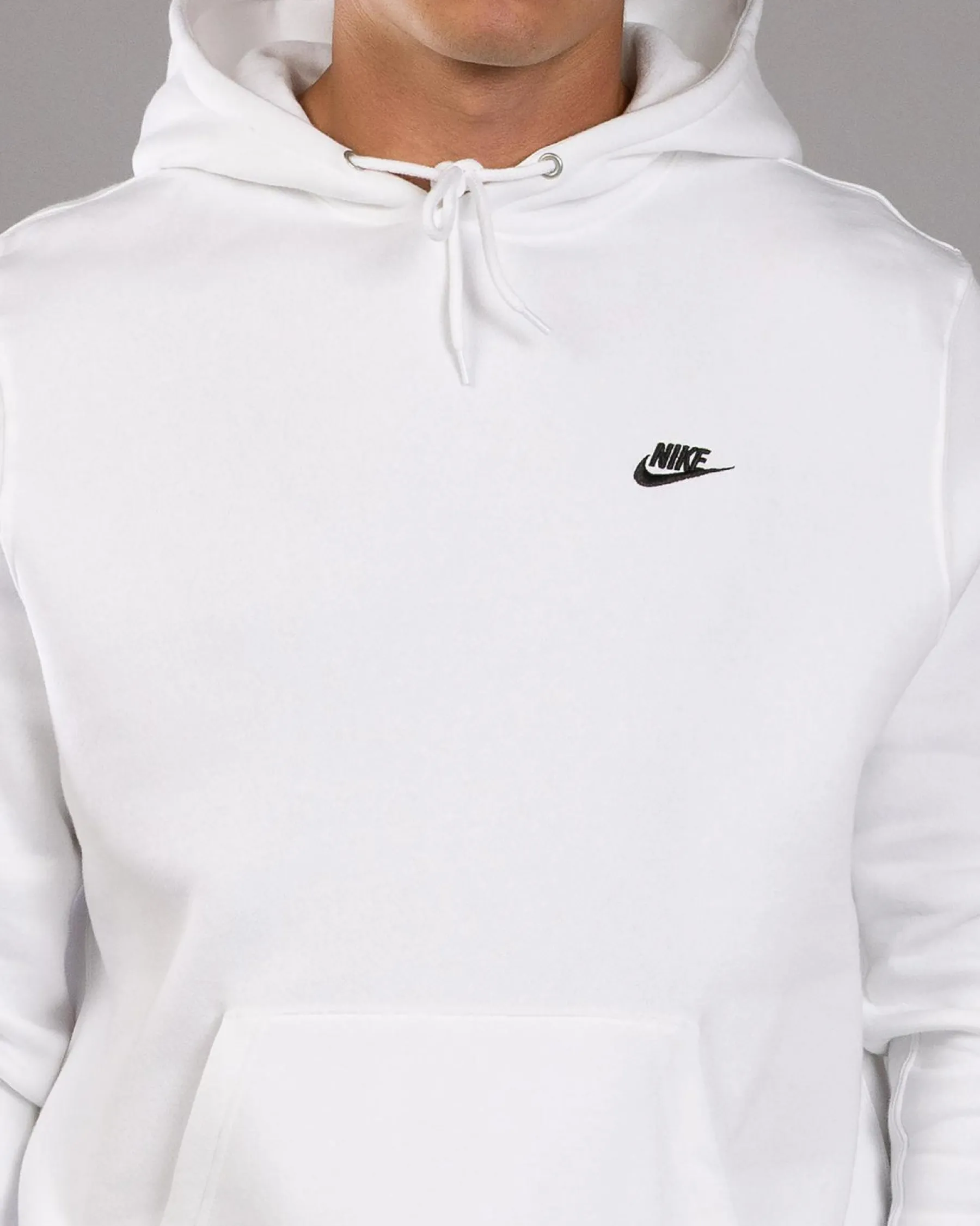 Hoodies & Sweatshirts*Nike Club Fleece Hoodie White/white/black