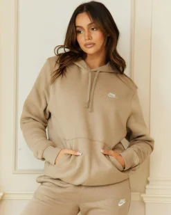 Sets|Jumpers & Hoodies*Nike Club Hoodie Khaki/khaki/white