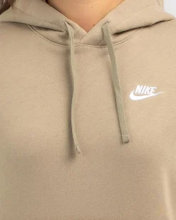 Sets|Jumpers & Hoodies*Nike Club Hoodie Khaki/khaki/white
