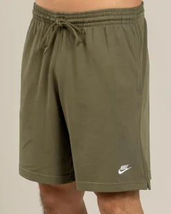 Activewear|Shorts & Bottoms*Nike Club Knit Shorts Medium Olive/white