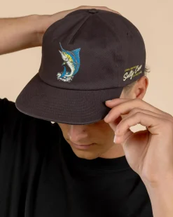 Headwear*Salty Crew Coastal 5 Panel Cap Coal