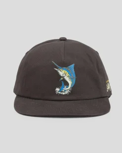 Headwear*Salty Crew Coastal 5 Panel Cap Coal