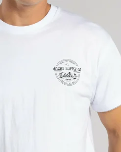 Tops & T-Shirts*Skylark Coastal Bliss T-Shirt White