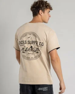 Tops & T-Shirts*Skylark Coastal Bliss T-Shirt Sand Acid